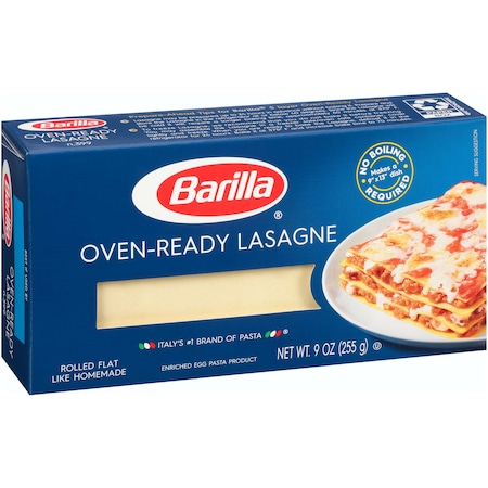 Barilla Barilla Oven Ready Lasagna 9 oz. Box, PK12 1000494399